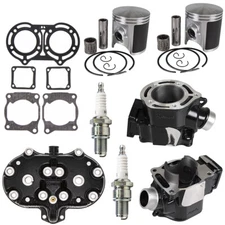 NICHE Cylinder Head Piston Gasket Top End Kit for Yamaha Banshee 350