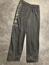 NIKE Boys Youth Small DriFit ELITE Black Pants Joggers Elastic Waist