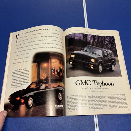 Car and Driver Magazine March 1992 Dodge Viper Strike Secret Acceleration Result - Picture 3 of 8