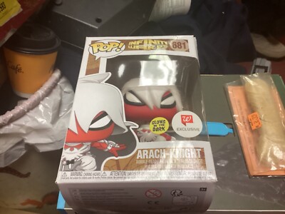 Funko Pop Infinity Warps Arach-Knight #681 Walgreens Exclusive Glow In The Dark 