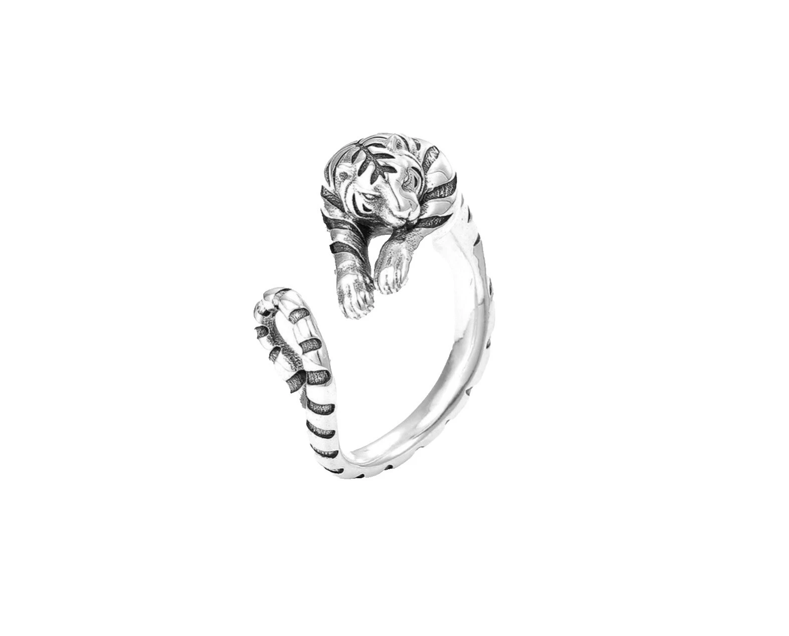 Anillos de moda Chapado en Platino Punk