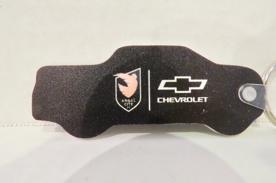 NWSL ACFC Angel City Soccer Pride Keychain Key Ring - Image 3 of 4