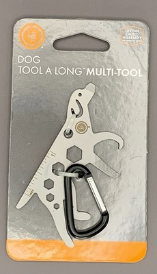 Dog Tool A Long Multi Tool Stainless Steel Pocket Sized