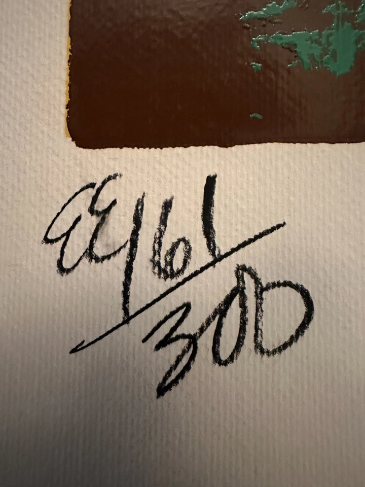 Paul Blaine Henrie "Jack Nicklaus" 26" x 40" Serigraph #161/300 无框架滚动 — 第 4/4 张图片