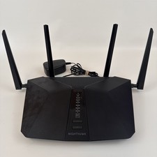NETGEAR Nighthawk AX5 AX4200 5-Stream WiFi Router Model RAX43 with Power Cord