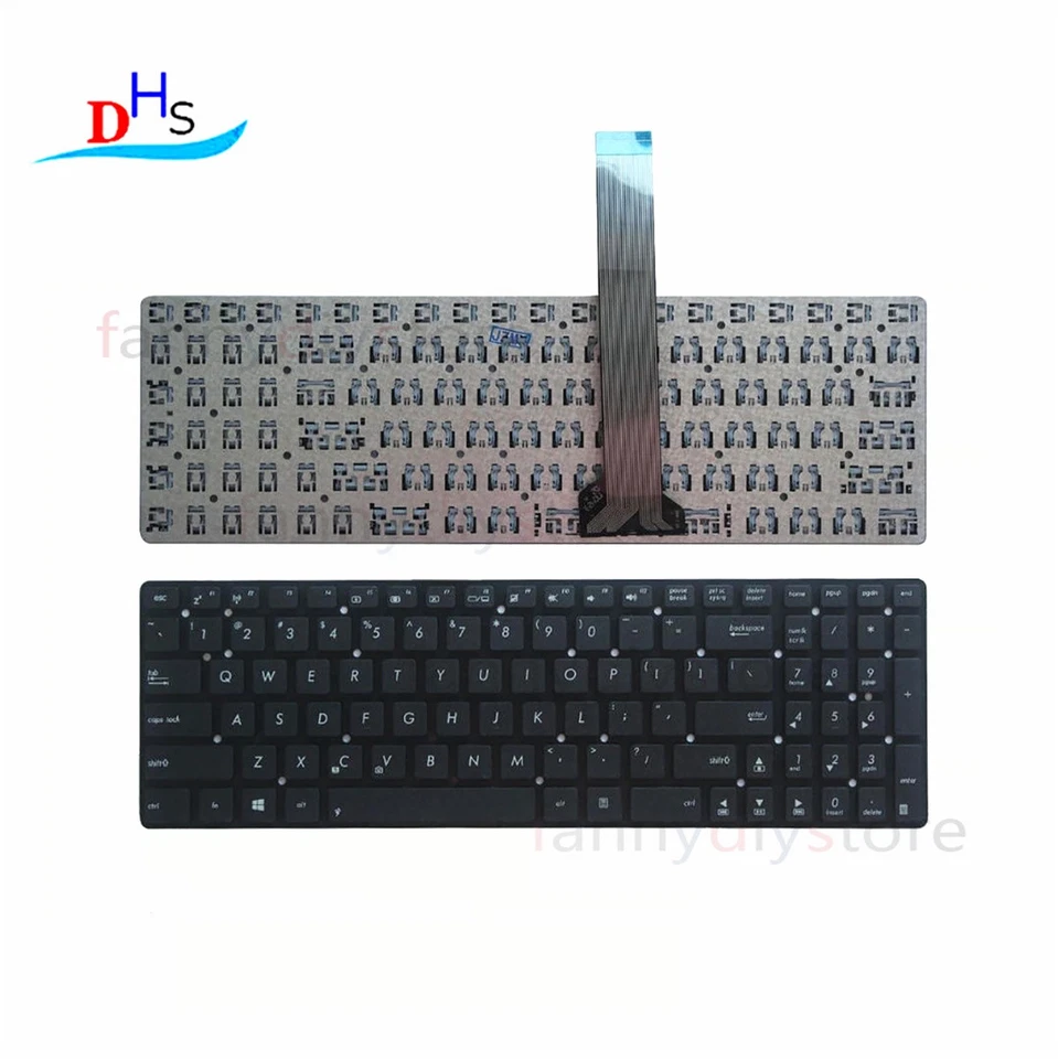 New Asus A55A A55VD A55VM F751LA F751MD K55 K55A K55VD K55VM K751LA Keyboard US - Image 1 of 3