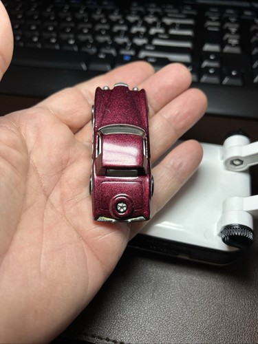 Vintage 1979 Hot Wheels Black Stutz Blackhawk Car Malaysia Metallic Burgundy - Picture 8 of 11