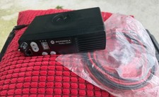 Motorola Radius Cm200 Vhf Radio - W Power Cable And Microphone Aam50kqc9aa1an