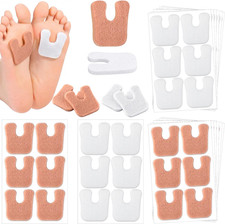 120 Pcs Callus Cushions U-Shaped Corn Pads for Feet Protect Calluses from Rubbin