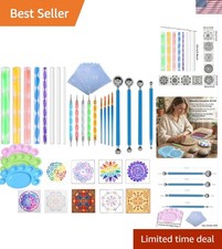 Fantasy-Themed 41-Piece Dotting Tool Kit for Mandala Painting Enthusiasts