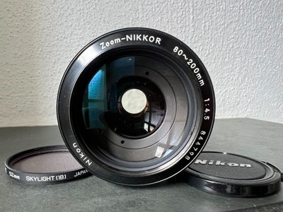 Nikon Zoom-Nikkor 80-200mm f/4.5 Ai Schiebezoom Objektiv Vintage Tele Lens 1:4,5