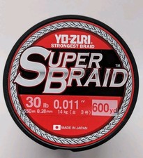 Yo-Zuri Super Braid 30 Lb Test 600 Yard Spool Dark Green