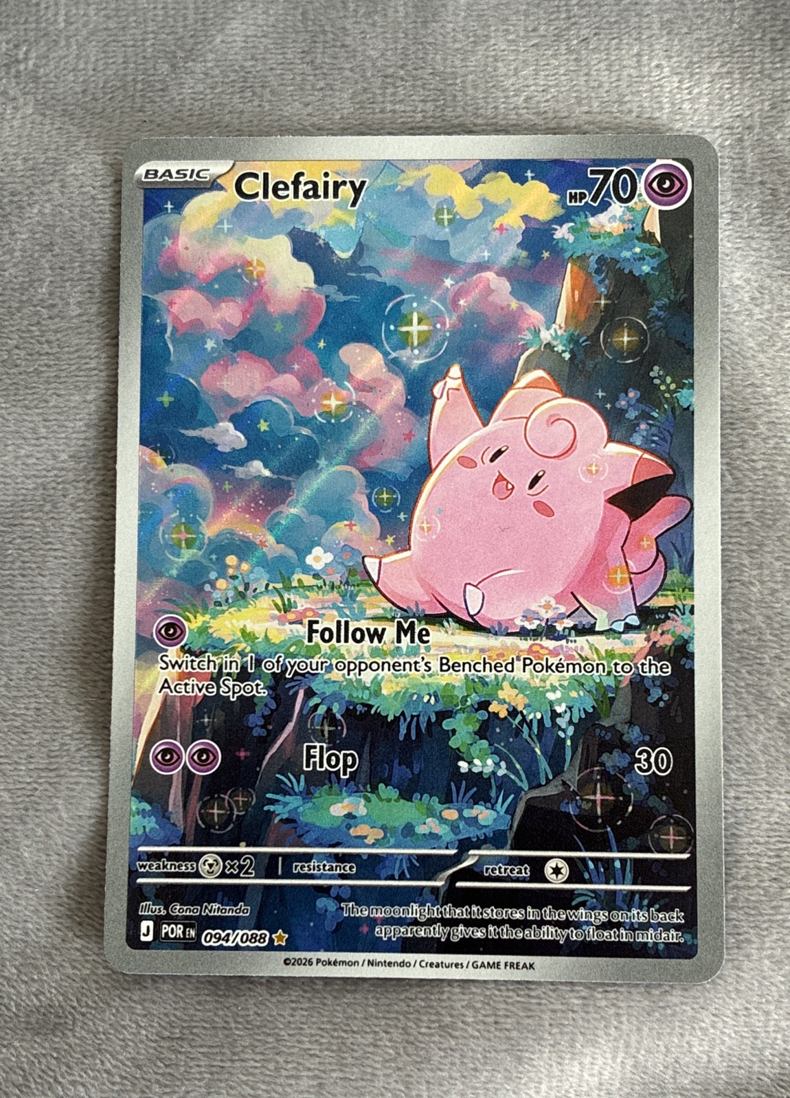 Clefairy 094/088 Me03: Perfect Order Holo