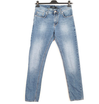 J. LINDEBERG DAMIEN Herren Jeans Größe W31 L32 Slim Fit Tapered Blau Stretch