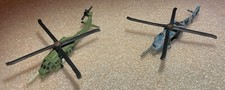 Micro Machines UH-60A Black Hawk X2 Military Helicopters