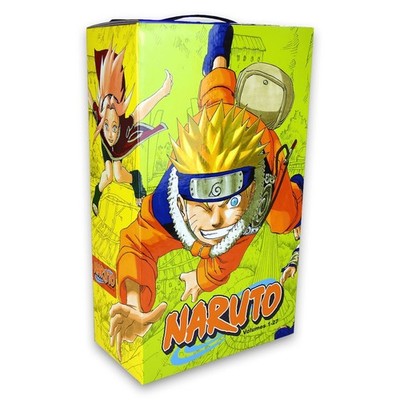Naruto Vol. 1-27 By Masashi Kishimoto 27 Books Box Set - Manga