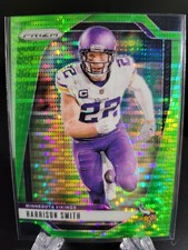 2024 Panini Prizm- Harrison Smith Neon Green Pulsar Prizm #190 Vikings