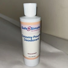 Safe n' Simple #SNS40208 Ostomy  Pouch Deodorant Unscented 8oz Exp. 8/2/27