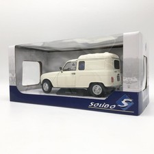 Opened SOLIDO 1/18 Renault 4L F4 Cream White Model Car