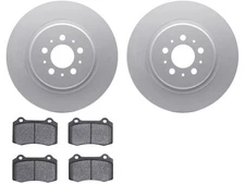 For 2004-2007 Volvo S60 Brake Pad and Rotor Kit Rear Dynamic Friction 77659HCSJ