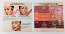 Danessa Myricks Lowlighter Flushed Blurring Balm Powder 6-Shade Sample Card
