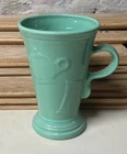 FIESTA Ware SEA MIST GREEN Pedestal 18 Oz Mug UPC Tag Post 86 New In Box Retired