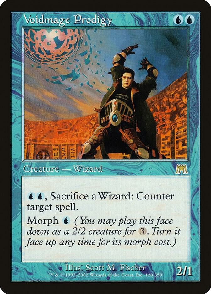 Magic the Gathering Onslaught Voidmage Prodigy 120 NM ONS