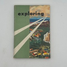 Vintage 1958 Exploring Boy Scouts Of America Handbook Guidebook Soft Cover BSA