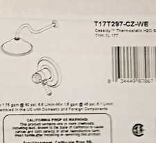 Delta T17T297-CZ-WE Cassidy TempAssure Shower Trim Champagne Bronze