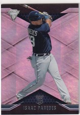 2021 TITANIUM RC ISAAC PAREDES HOUSTON ASTROS ROOKIE BASEBALL CHRONICLES #2375