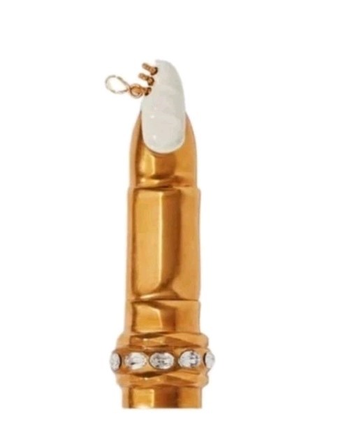Schiaparelli Articulated Ring Pierced White Nail