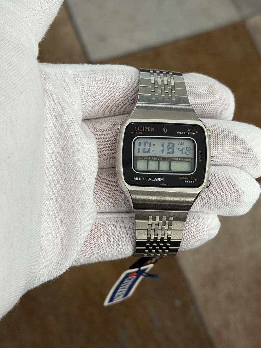 時計 user Vintage Citizen Multi-alarm Model 40-1030 Quartz Digital Watch