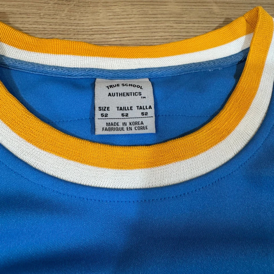 Camiseta UCLA Kareem Abdul-Jabbar #33 Azul True School Auténtica Talla XL Foto 4 de 4
