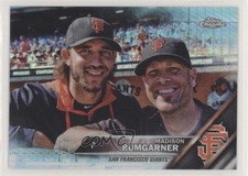 2016 Topps Chrome Prism Refractor Madison Bumgarner #39 04eb
