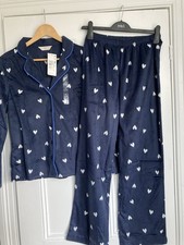 Marks & Spencer Ladies Supersoft Pyjama Set Size S