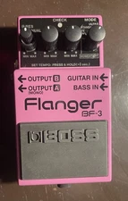 Boss BF-3 Flanger Effects Pedal - Excellent Open Box Condition!