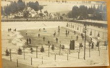 Wiesa 1917 Schlittschuh Offizier Gefangenenlager Annaberg Thalheim Erzgebirge