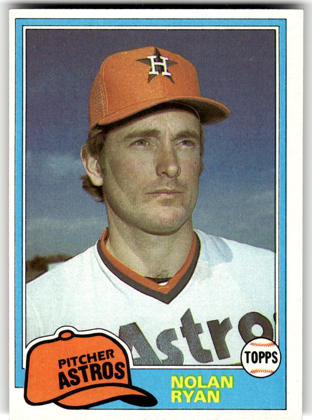 1981 Topps #240 Nolan Ryan