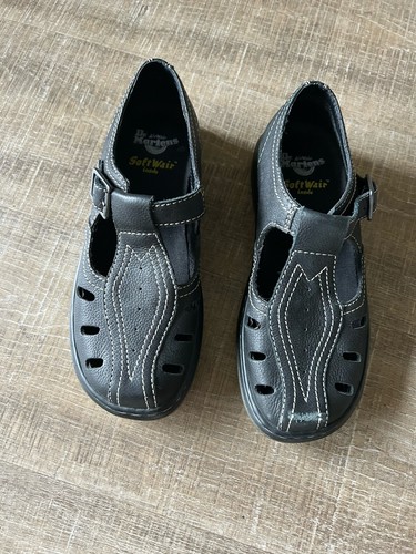 Dr. Martens Black Leather Cesca T-Bar Mary Jane Shoes Women 37 US 6 Discontinued - Picture 13 of 13