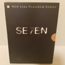 SEVEN ("SE7EN") 1995 BRAD PITT Widescreen Platinum Series 2-DVD Box Set 