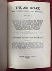 The Science Of Railways Air Brake Construction and Working Volumes I and II — photo 8