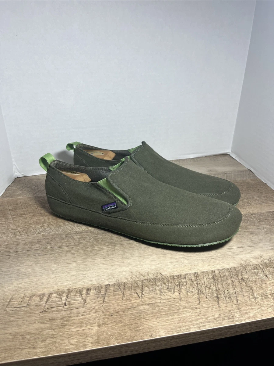Patagonia Maui Air Marsh Green Suede Perforated Slip-on Loafers Moccasins Patagonia Loafers & Slip-Ons for Men on Sale up to 90% Off  main image 2