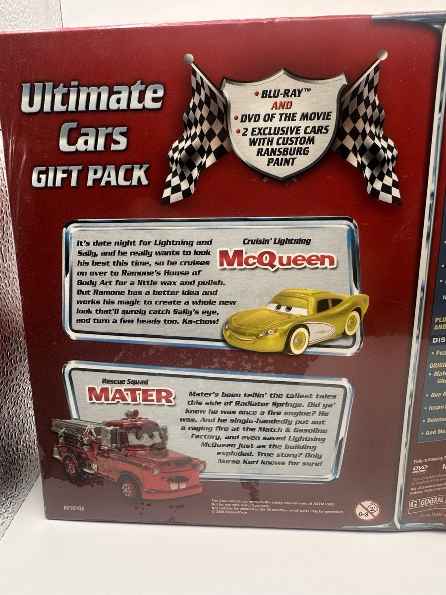 カーズ マテル DVDセットULTIMATE CARS GIFT PACK Ultimate Disney•Pixar Cars Gift Pack w/ Blu-ray & DVD + 2