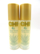 CHI ALOE VERA CURLS DEFINED MOISTURIZING CURL CREAM 5 OZ (Lot of 2)