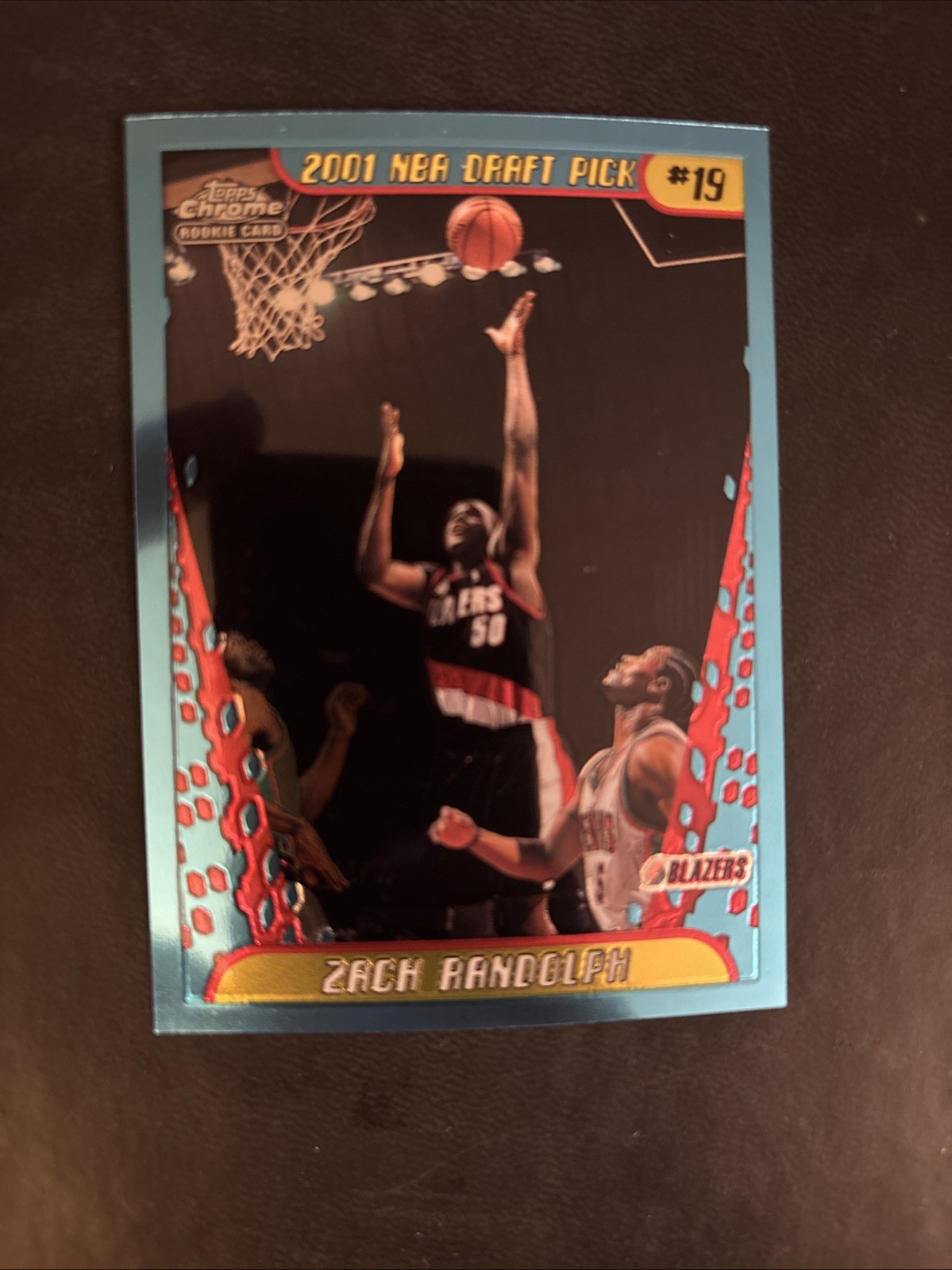 Zach Randolph 2001/02 Topps Chrome #147 RC