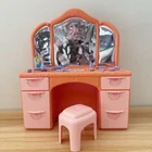 Vintage Barbie Sweet Roses Vanity & Nightstand Set Mattel Rare 1991 Dream House