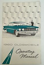 Vintage Original 1960 Oldsmobile Owners Operating Manual Vintage Original 1960 Oldsmobile Owners Operating Manual