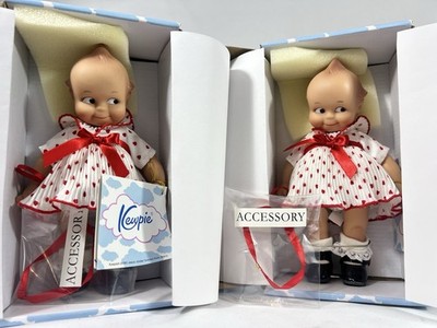 Pair Of 8'' Charisma Jesco Kewpie Doll ''With All My Heart ''  Mint In Original Box