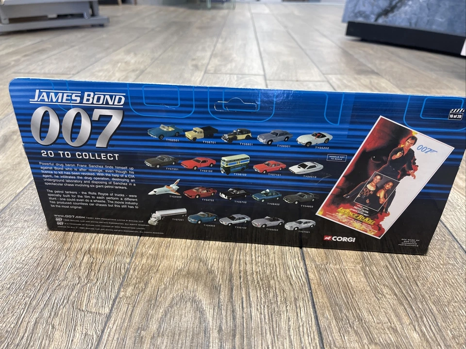 007 Ultimate Bond Coll'n CORGI TY07201 Kenworth TANKER Licence to Kill NEW - Image 3 of 4