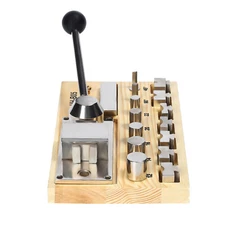 Making Jewelry Ring Bender Tool Hand Crank Ring Bracelet Press Bending Machine